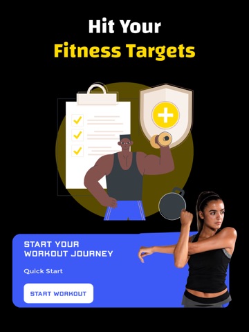 Workout Tracker And Planner iPad screenshot