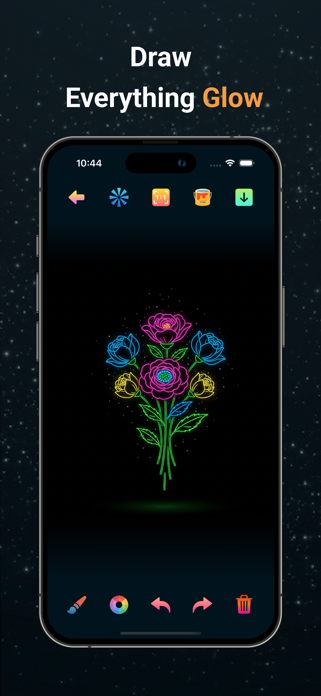 Doodle Magic: Glow Art Sketch Screenshot 4 of 5