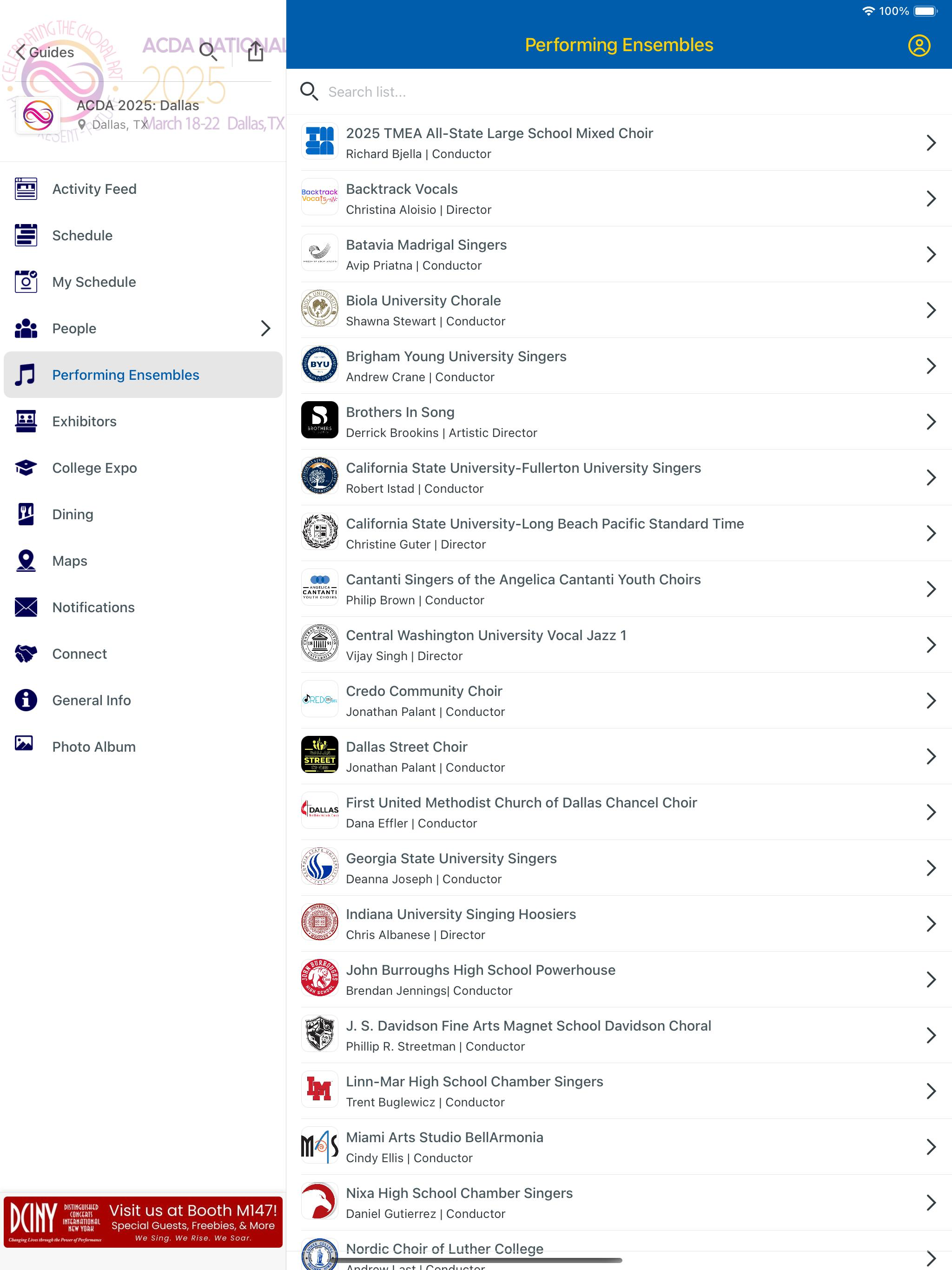 ACDA Conference App screenshot 8