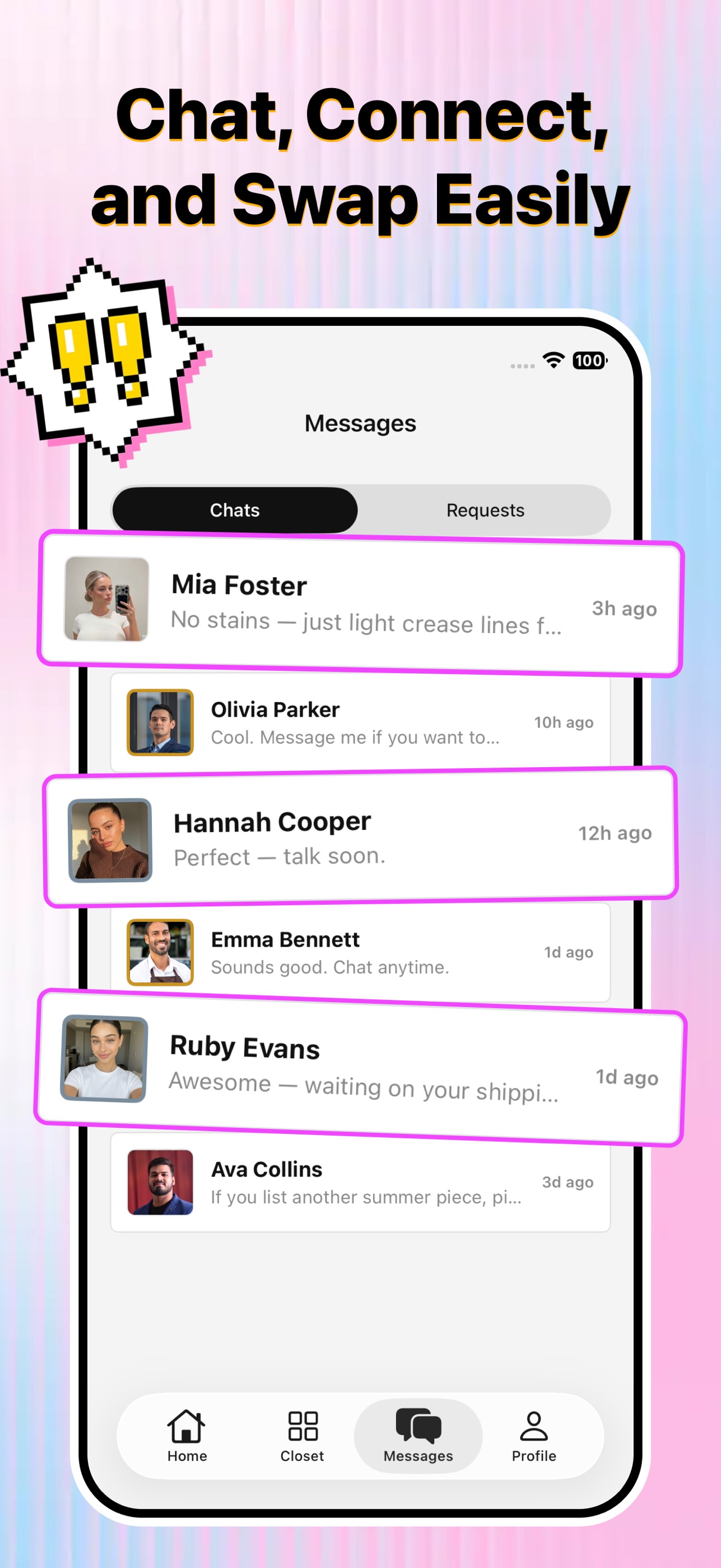 Screenshot 4 of Nuto: Social Closet