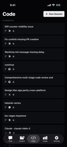 Continuum: Claude, Codex, Grok iPhone screenshot
