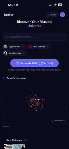 Stellar: Music Discovery Screenshot 4 of 6