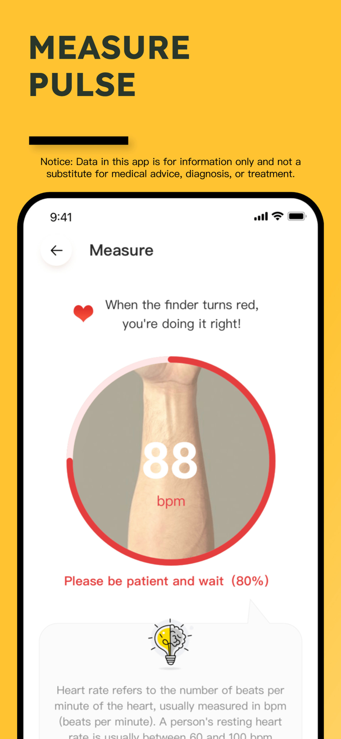 Heart rate Track：Health plan