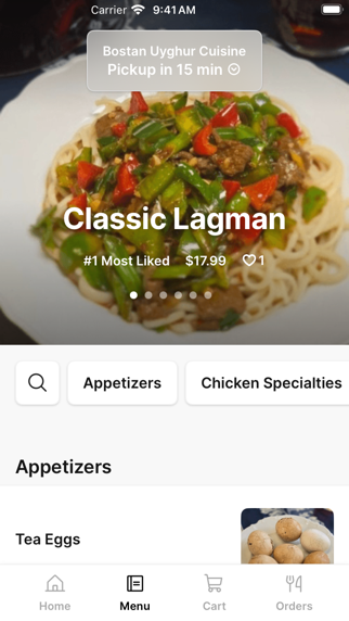Bostan Kitchen app screenshot 3