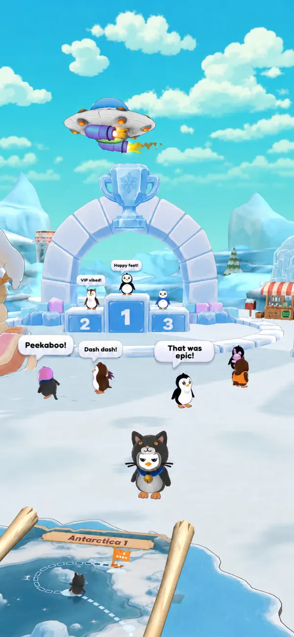 Pingco's Adventure:Penguin Run iOS Mod IPA screenshot 5 - iOS game interface