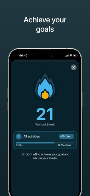 ‎Exercise Tracker & Log: Habiz Screenshot