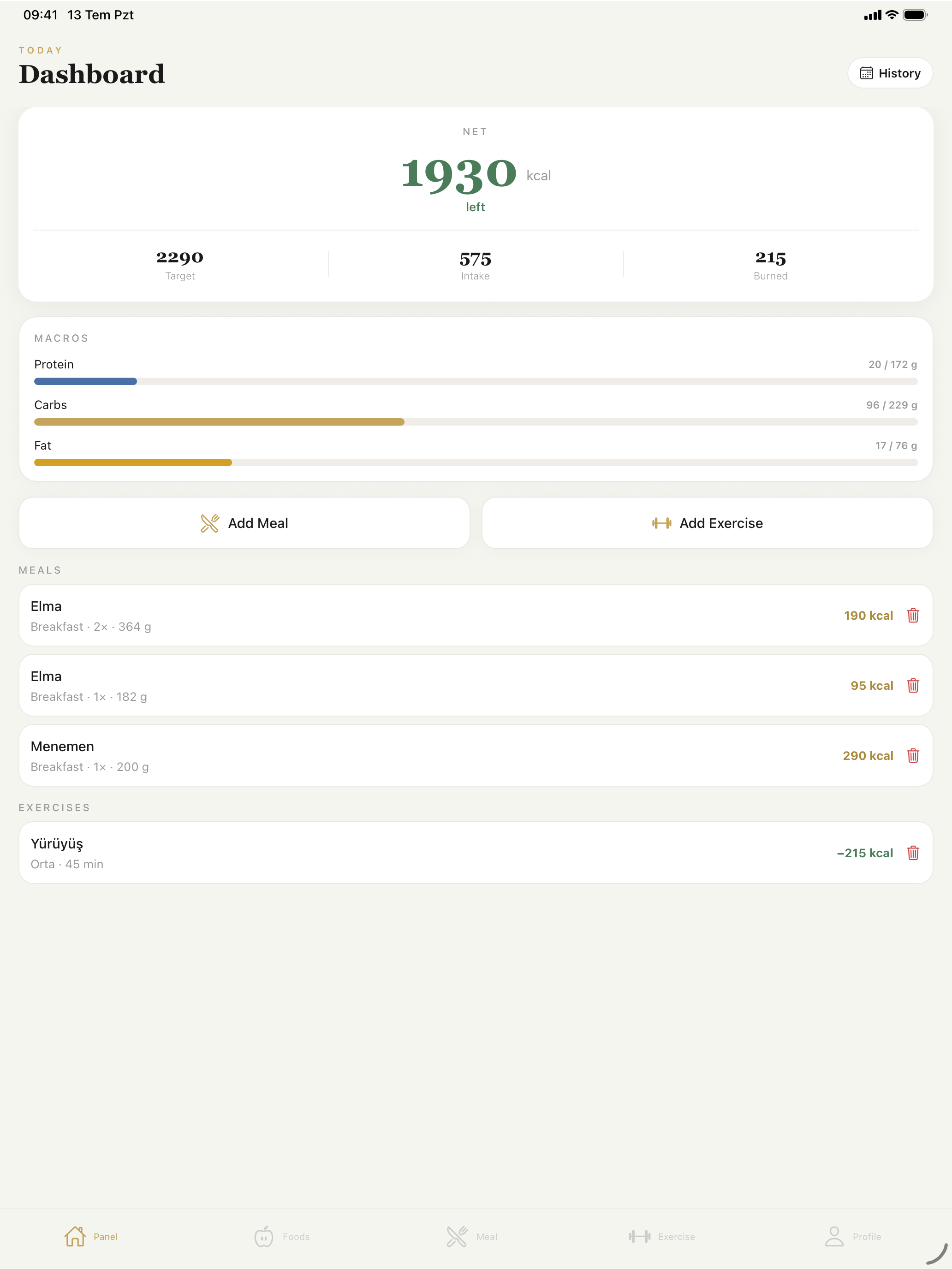 Kaçıyor: Calories screenshot 6