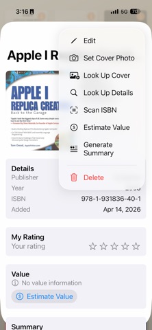 Retro Library iPhone screenshot