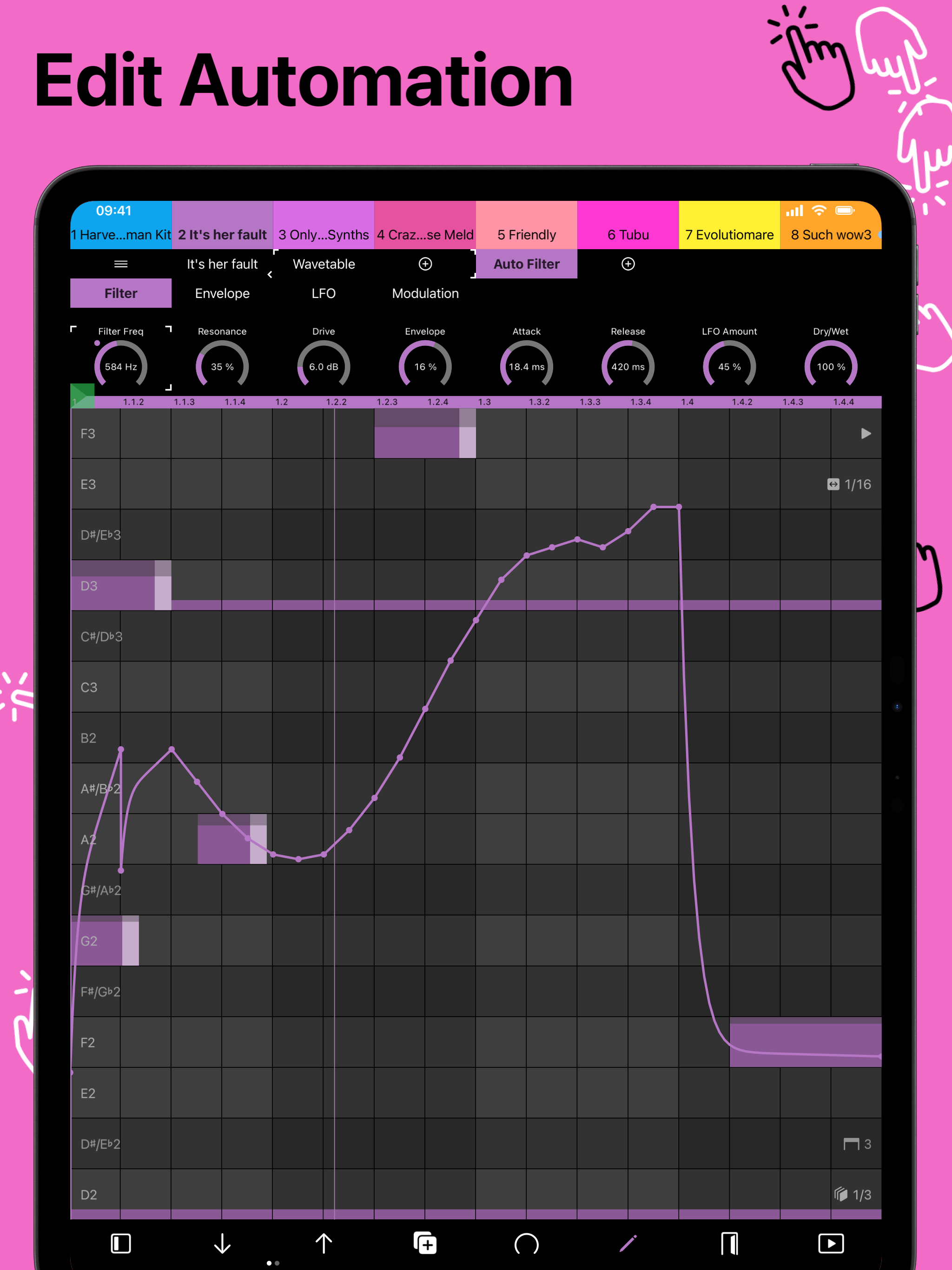 7III Tap: Live MIDI Controller