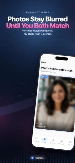Rezonans: Voice Dating & Chat screenshot 2