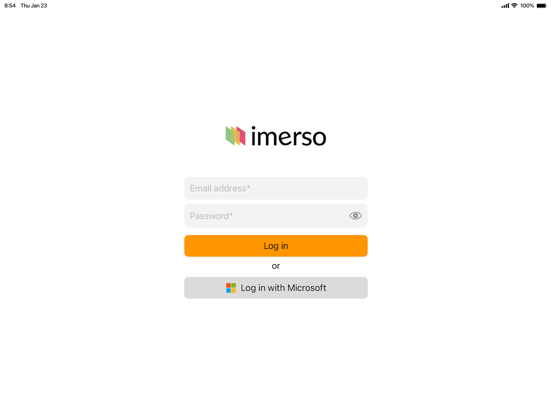 Imerso Capture app screenshot