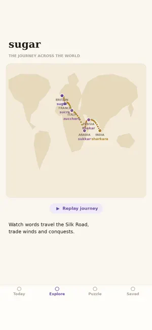 Wordlore: Word Origins screenshot 2
