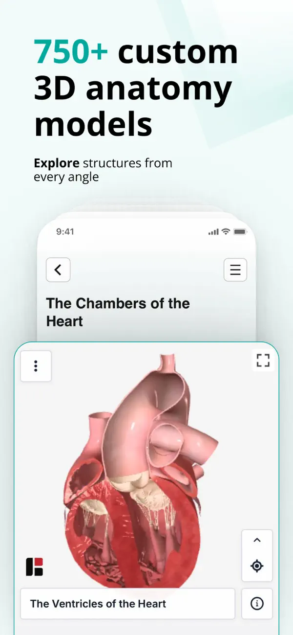 Screenshot #3 pour TeachMe Anatomy: 3D Human Body