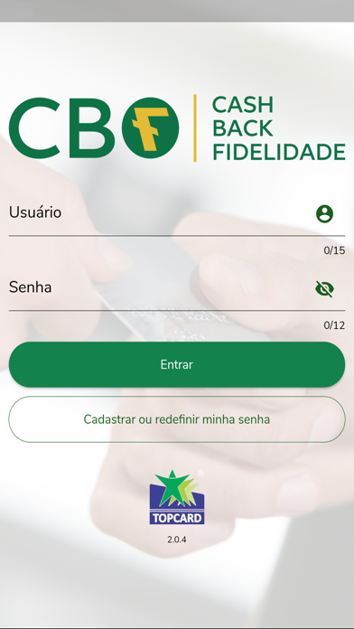 Cashback Fidelidade Screenshot
