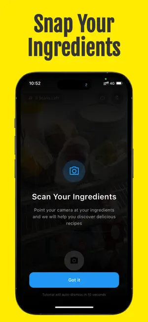 AI Chef: Ingredients to Recipe screenshot 1