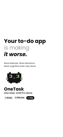 OneTask ADHD Focus Timer screenshot