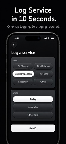 Wrenchy: Car Service Log iPhone screenshot