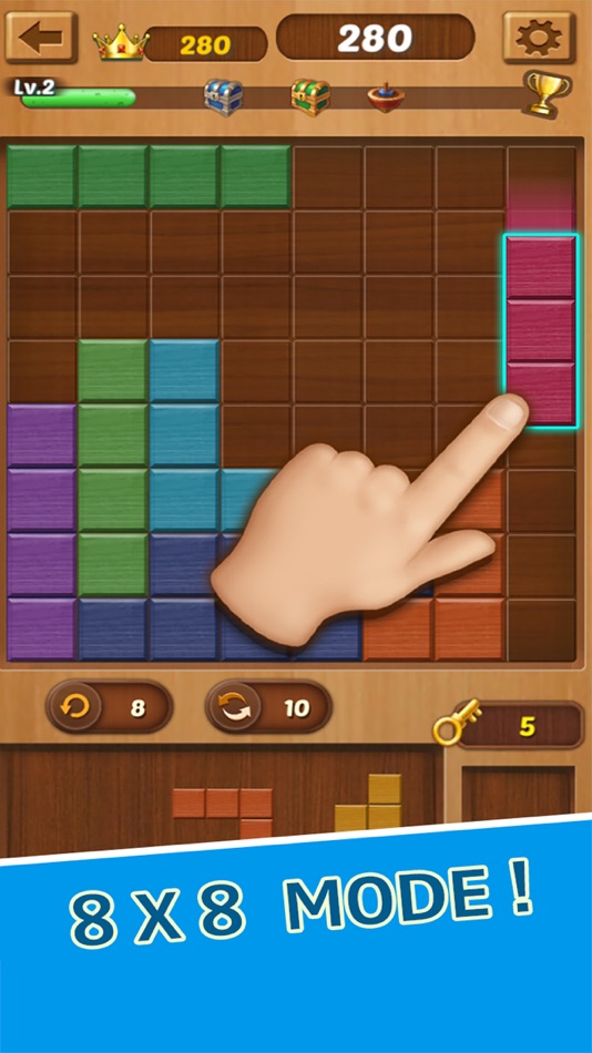 #5. Wood Block Toy : Block Puzzle (iOS) 由: ACTIONFIT