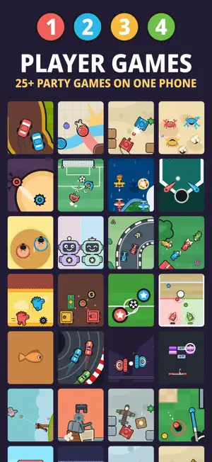 1 2 3 4 Player Mini Games screenshot 1