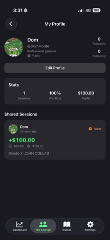 Bankroll Tracker screenshot