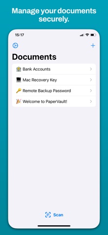 PaperVault screenshot