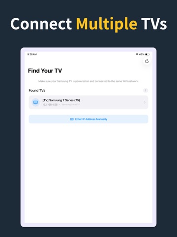 Remote Control for TV Pro iPad screenshot