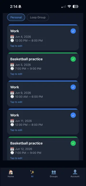 Shared Calendar - Loop screenshot 3