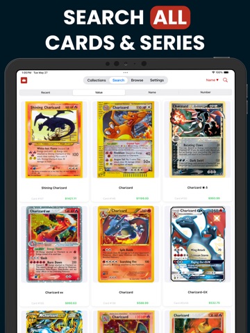 Pokemon Card Scanner PokeScope iPad screenshot