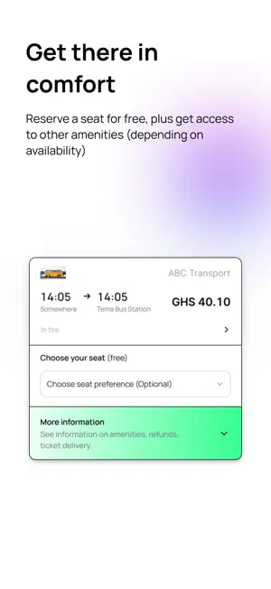 Swift Transport: Bus Tickets screenshot 4
