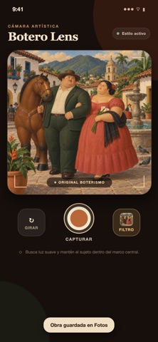 Botero Lens screenshot 2