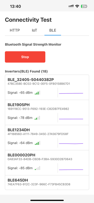 Connectivity Test Screenshot 2 of 3