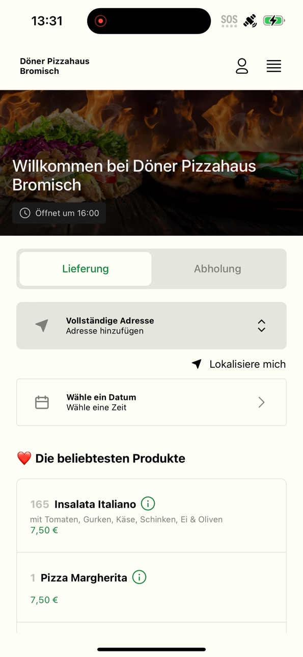 iPhone screenshot