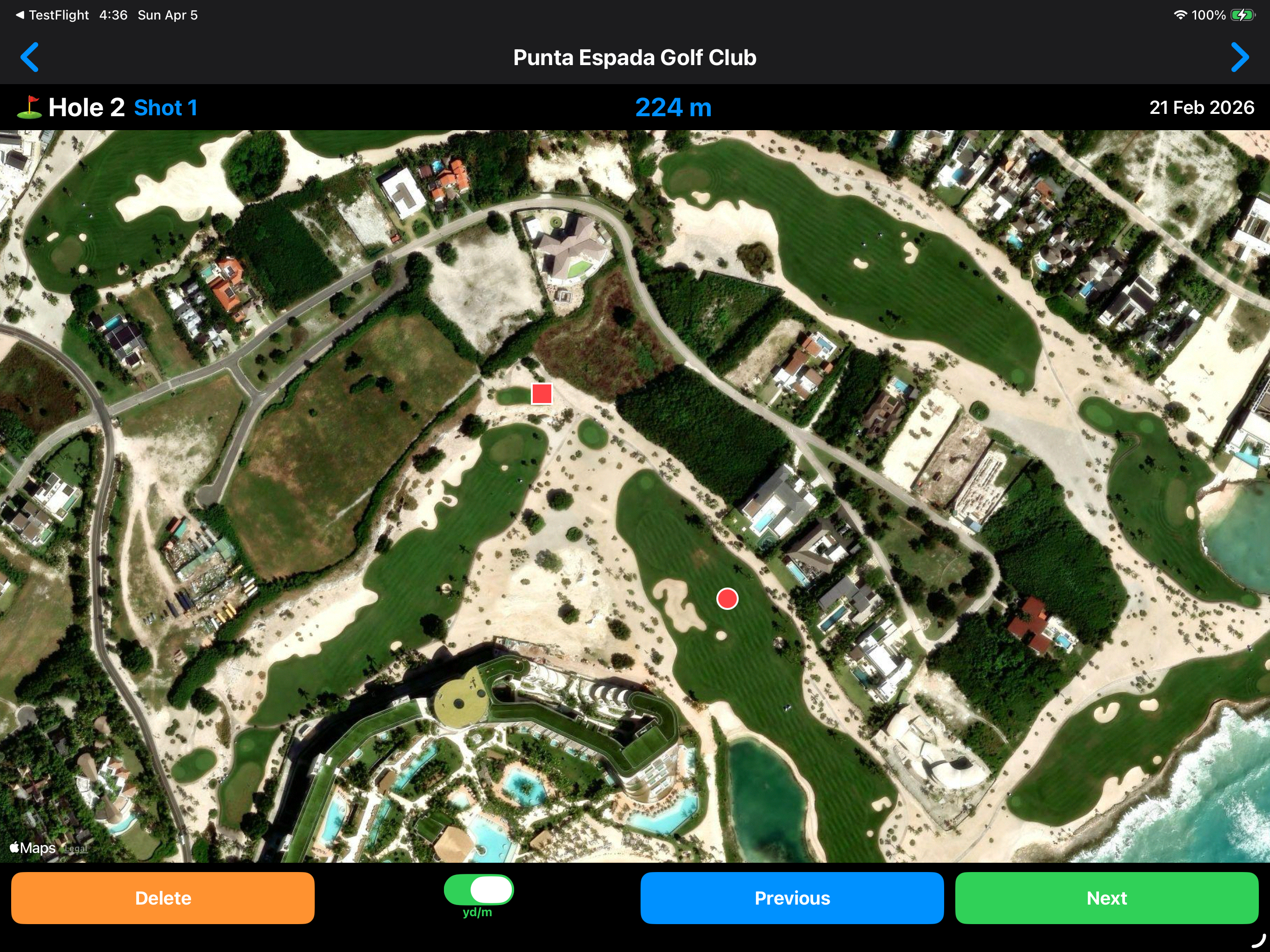 GolfTracer watch screenshot 12