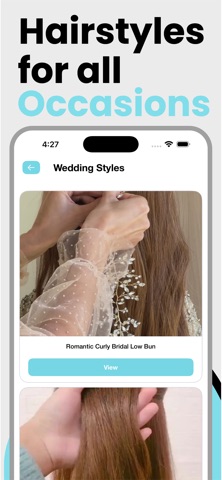 Hairstyles for Women - Offline iPhone screenshot