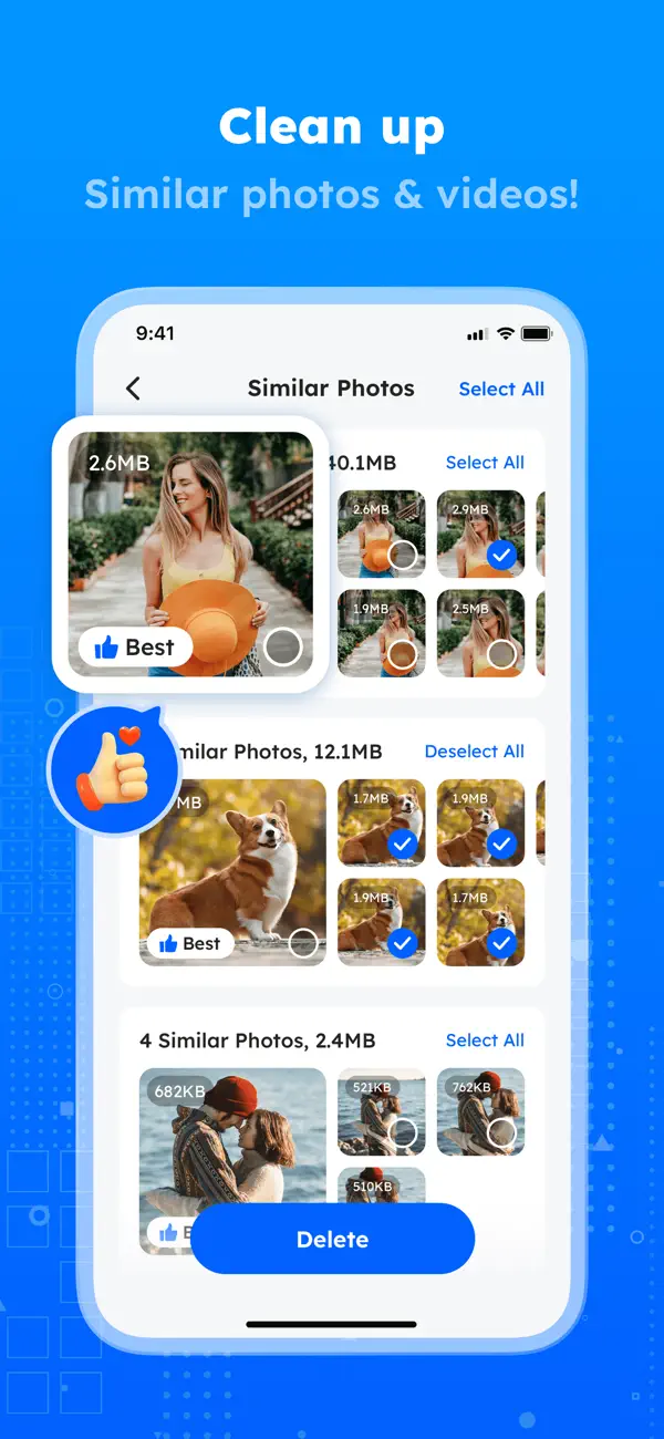 Screenshot #3 pour Album Master: AI Photo Cleaner