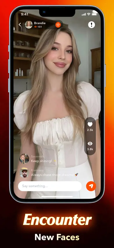 Hopp - Go Live, Chat, Share screenshot 2