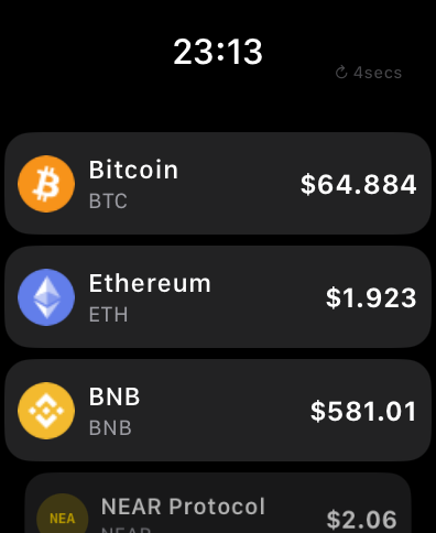 CryptoWatch – Prices & Widgets screenshot 3