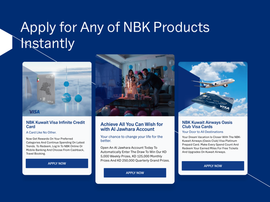 NBK Mobile Banking iPad screenshot 8 - Finance app