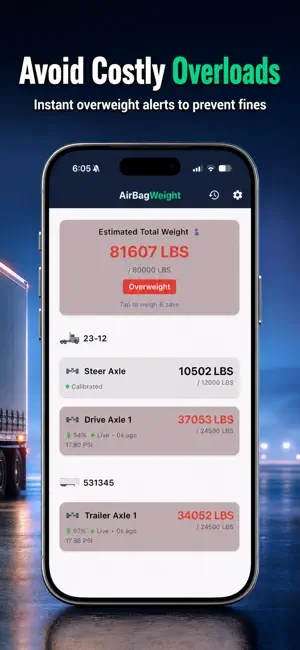 AirBagWeight screenshot 2