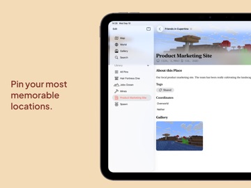Alidade iPad screenshot