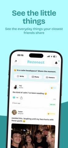 Rezonect: Close Friends Circle screenshot