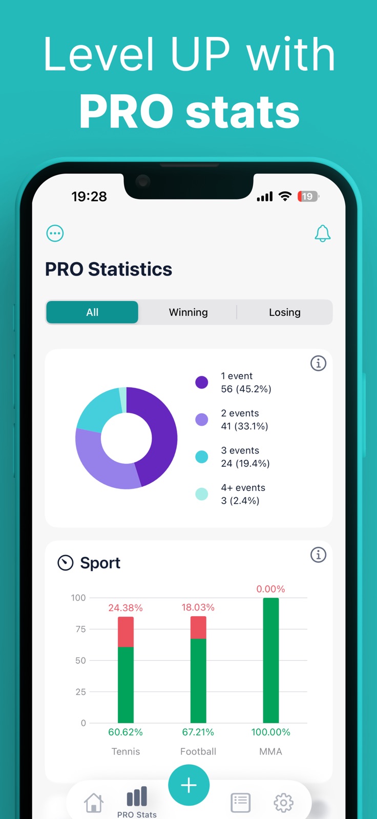 Bet Journal: Track your bets iphone screenshot 4
