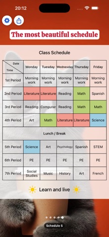 Class Schedule - Timetable Screenshot 1 of 4