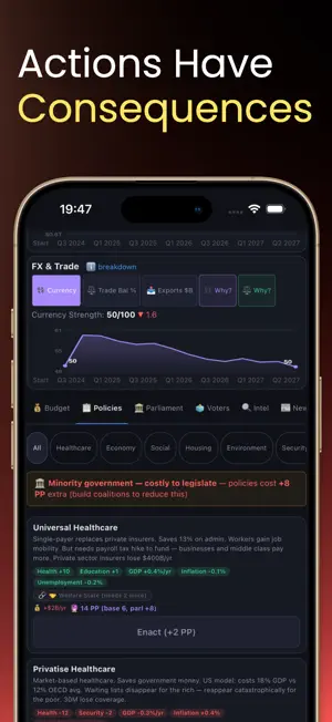 Democracy Simulator screenshot 4