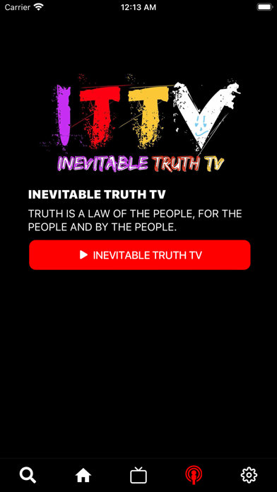 INEVITABLE TRUTH TV Screenshot