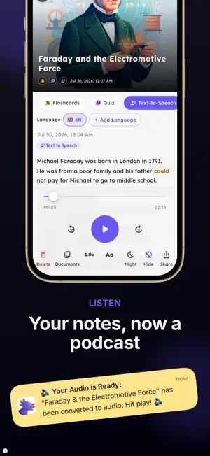 Axo: Text to Speech Learning screenshot 4