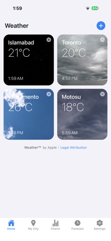 Clima: Live Weather Screenshot 1 of 4