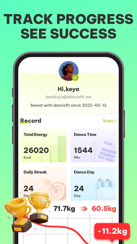 Dancefitme: Fun weight loss screenshot 9 of 9