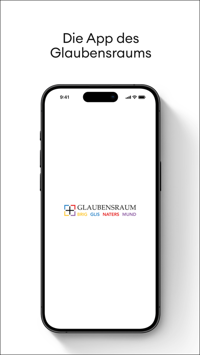 Glaubensraum app screenshot
