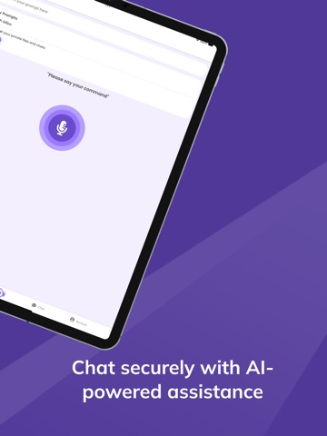 MIBO : Privacy Focused AI iPad screenshot